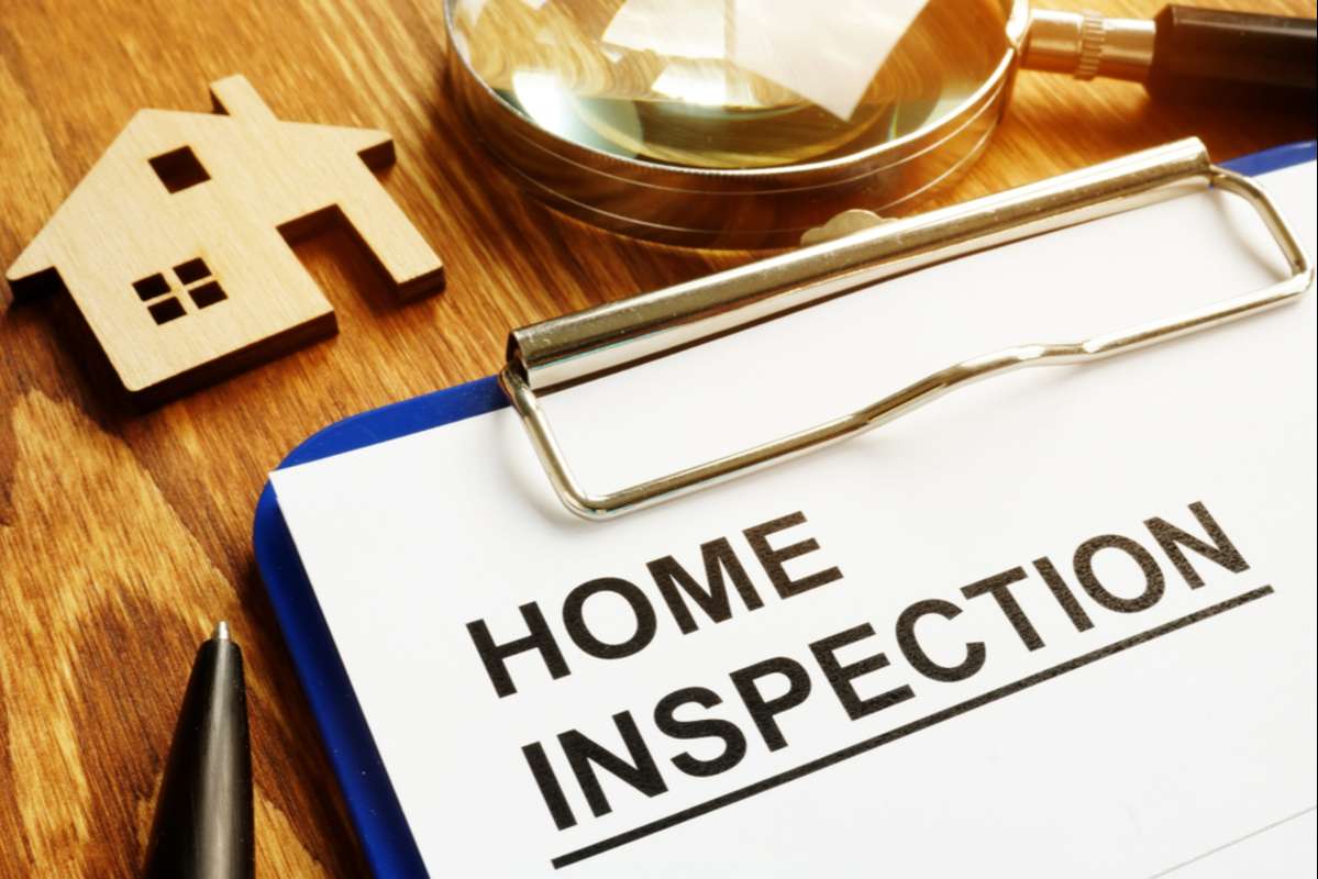 Home inspection form with clipboard and pen (R) (S)