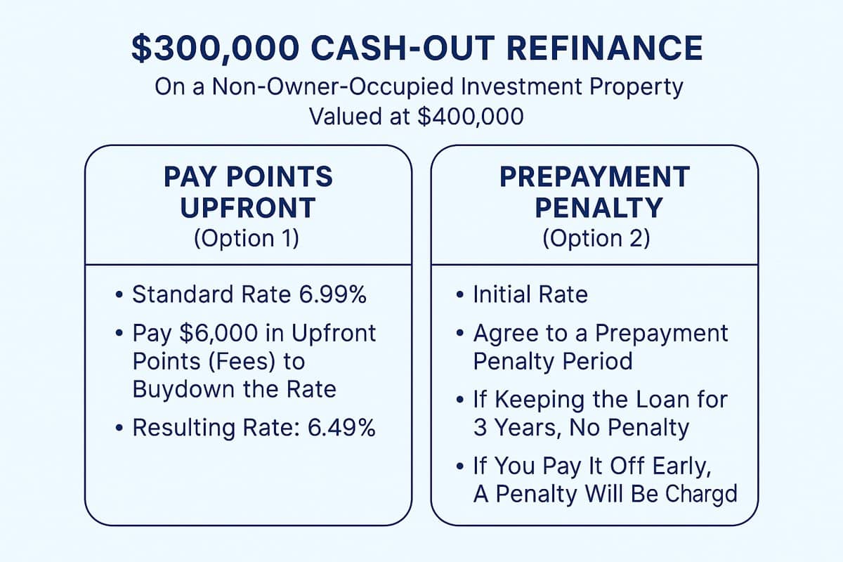 cash out refinance strategy chart