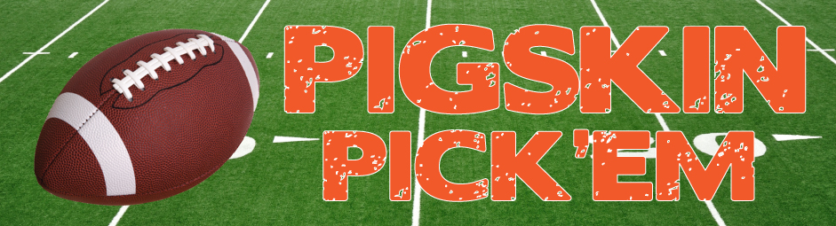 2018 Pigskin Pickem Logo